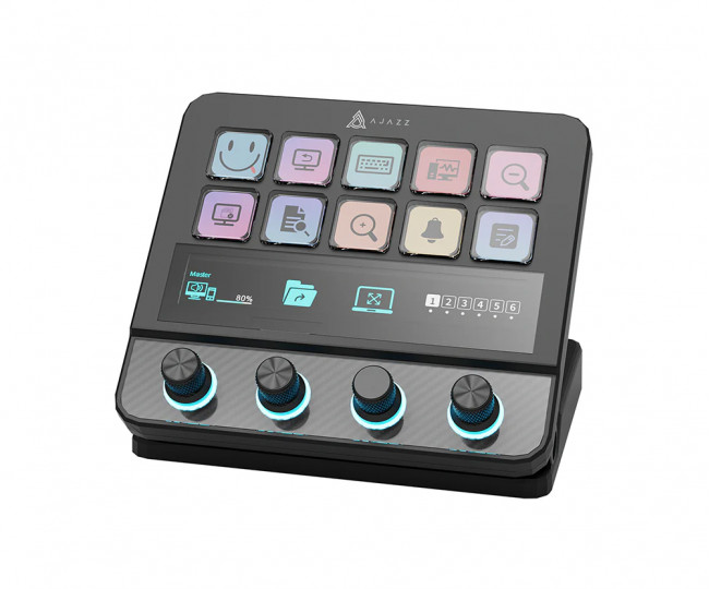 Многофункциональная настольная консоль управления (стримдек) AJAZZ AKP05E PRO